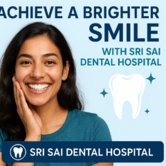 Best Teeth Whitening Clinic in Hyderabad: Achieve a Brighter Smile with Sri Sai Dental Hospital
